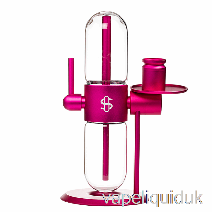 Stundenglass Glass Gravity Infuser Pink Vape Juice
